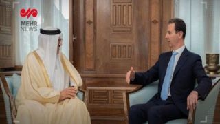 دیدار وزیر خارجه بحرین با بشار اسد پس از ۱۳ سال